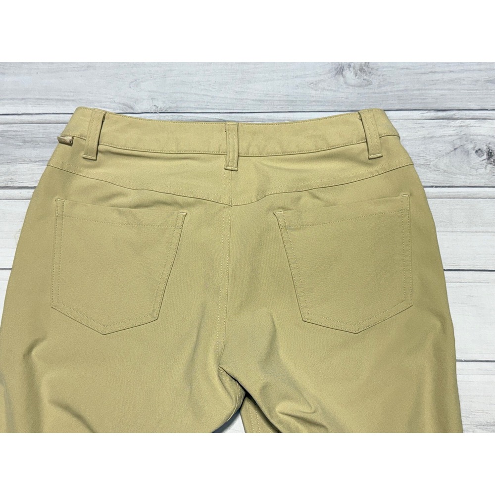 Lululemon ABC Pants Men 28 Tan Khaki Slim Fit 5-Pocket Technical Trousers